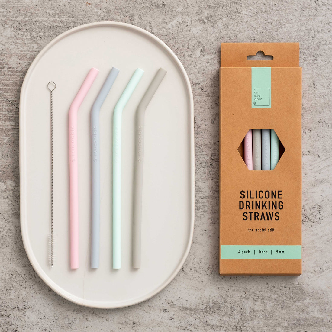 Silicone Drinking Straws