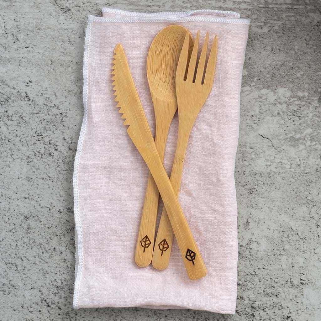 Bamboo Cutlery Set